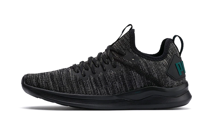 preschool-puma-ignite-flash-evoknit-k-running-shoes-black-green-191502-11