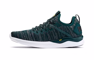 (Preschool) Puma Ignite Flash Evoknit K Running Shoes Green/White 191502-10 (Preschool) Puma Ignite Flash Evoknit K Running Shoes Green/White 191502-10