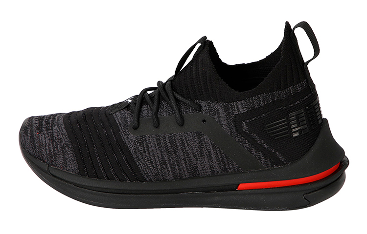 (Preschool) Puma Ignite Limitless Evoknit K Running Shoes Black 190659-01