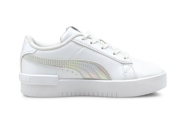 Order (Preschool) Puma Jada Low Top 'Rainbow Silver' 382663-01