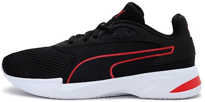 (Youth) Puma Jaro Low Top Running Shoes Black/White/Red 193418-01 (Youth) Puma Jaro Low Top Running Shoes Black/White/Red 193418-01