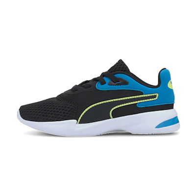 (PS) Puma Jaro AC Running Shoes Black/Blue/Green