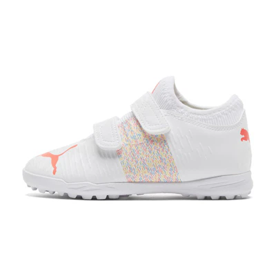 (PS) Puma K Future Tt V Soccer Shoes 'WHITE'