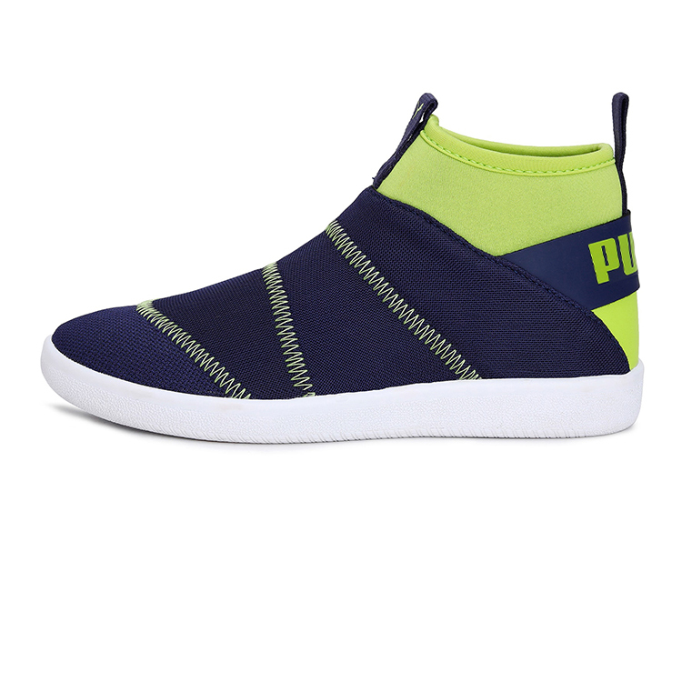 (Preschool) Puma Knit Mid 'Blue Green White' 374602-02