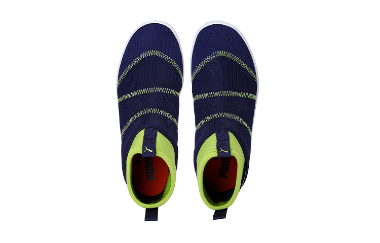Lookbook (PS) Puma Knit Mid ''Bleu Vert Blanc'' 374602-02