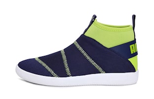 (Preschool) Puma Knit Mid 'Blue Green White Colorblock' 374603-02 (Preschool) Puma Knit Mid 'Blue Green White Colorblock' 374603-02