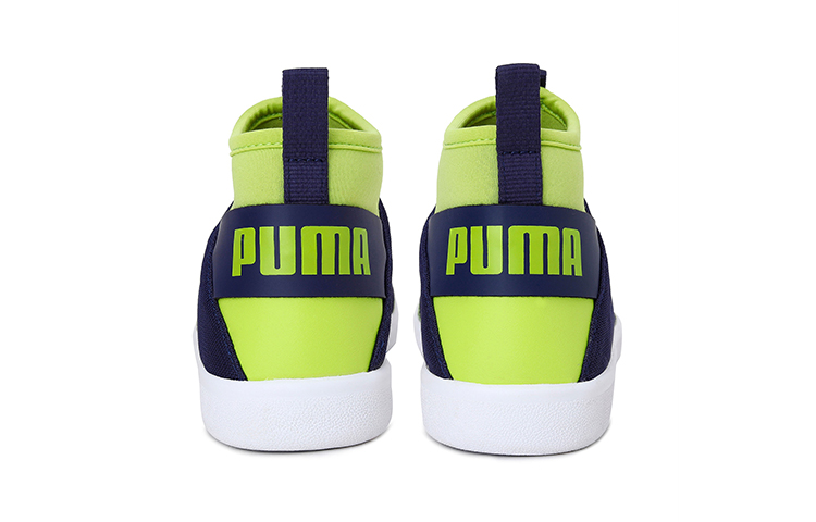 Purchase (PS) Puma Knit Mid ''Colorblock Bleu Vert Blanc'' 374603-02