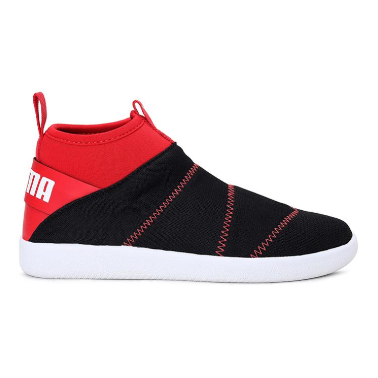 Order (PS) Puma Knit Mid "Rouge Noir Blanc" 374602-01