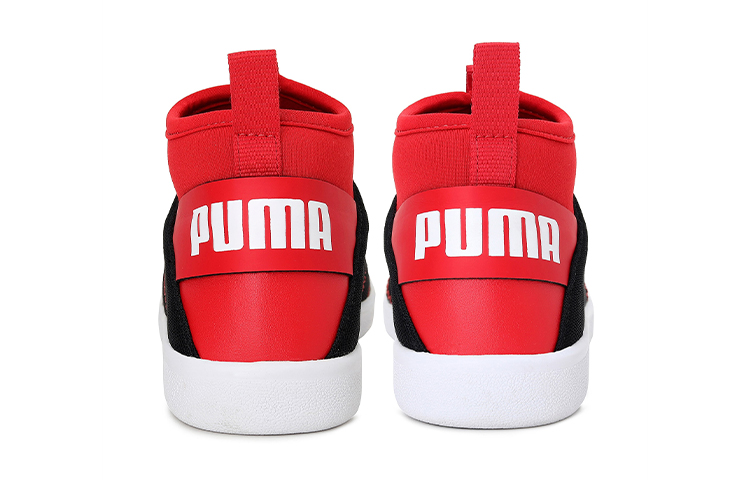 Shop (PS) Puma Knit Mid "Rouge Noir Blanc" 374602-01