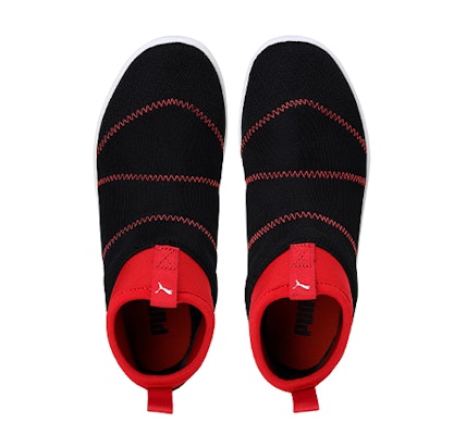 (PS) Puma Rajutan Tengah 'Merah Hitam Putih' 374602-01 Shop (PS) Puma Rajutan Tengah 'Merah Hitam Putih' 374602-01