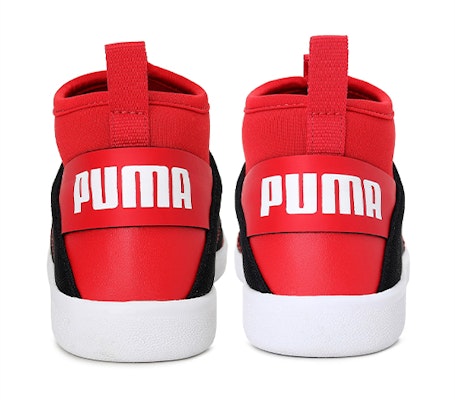 (Preschool) Puma Knit Mid 'Red Black White' 374602-01 Purchase (Preschool) Puma Knit Mid 'Red Black White' 374602-01