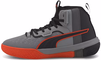 (Preschool) Puma Legacy Disrupt K Black/Red 193817-01 (Preschool) Puma Legacy Disrupt K Black/Red 193817-01