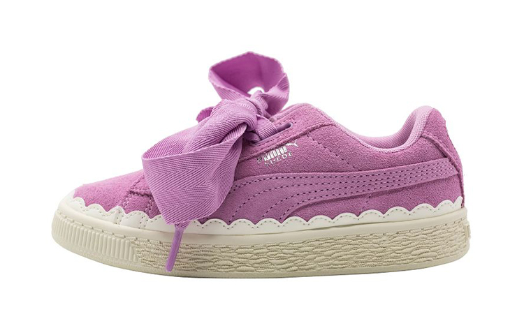 (Preschool) Puma Low-Top Sneaker 'Purple Red Velcro' 367233-01