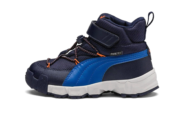 (Preschool) Puma Maka Puretex Blue Big Boys mountaineering 192911-01