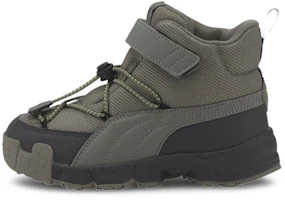 (Preschool) Puma Maka V 'Grey Black' 192534-05 (Preschool) Puma Maka V 'Grey Black' 192534-05