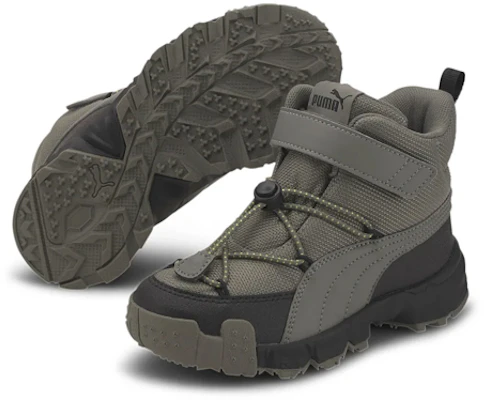 (Preschool) Puma Maka V 'Grey Black' 192534-05 Shop (Preschool) Puma Maka V 'Grey Black' 192534-05