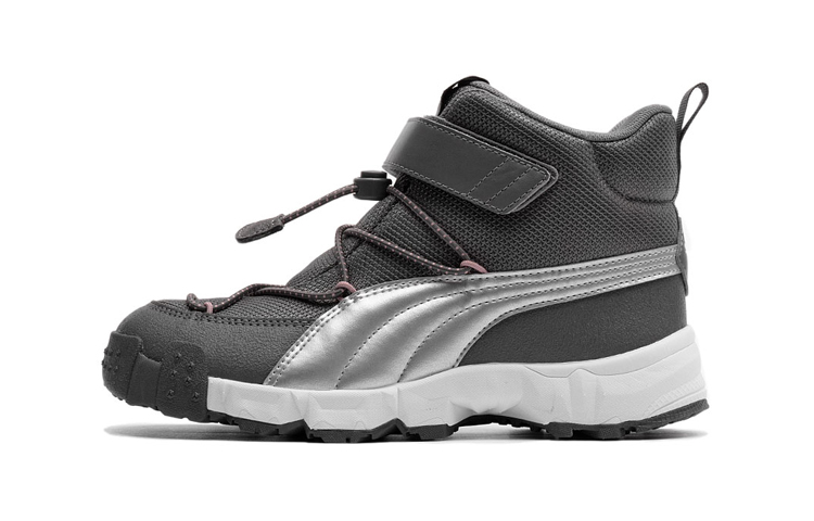 (Preschool) Puma Maka V Mid 'Grey' 192534-02