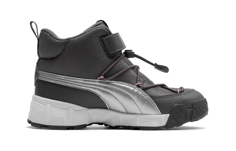 Order (Preschool) Puma Maka V Mid 'Grey' 192534-02