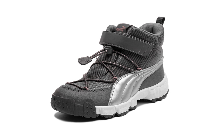 Lookbook (Preschool) Puma Maka V Mid 'Grey' 192534-02