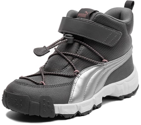 (Preschool) Puma Maka V Mid 'Grey' 192534-02 Lookbook (Preschool) Puma Maka V Mid 'Grey' 192534-02