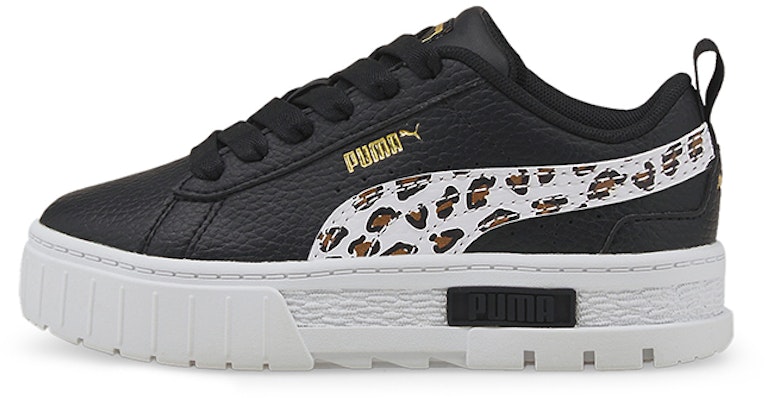 (Preschool) Puma Mayze 'Black and White Leopard Print' 385697-02 Buy (Preschool) Puma Mayze 'Black and White Leopard Print' 385697-02