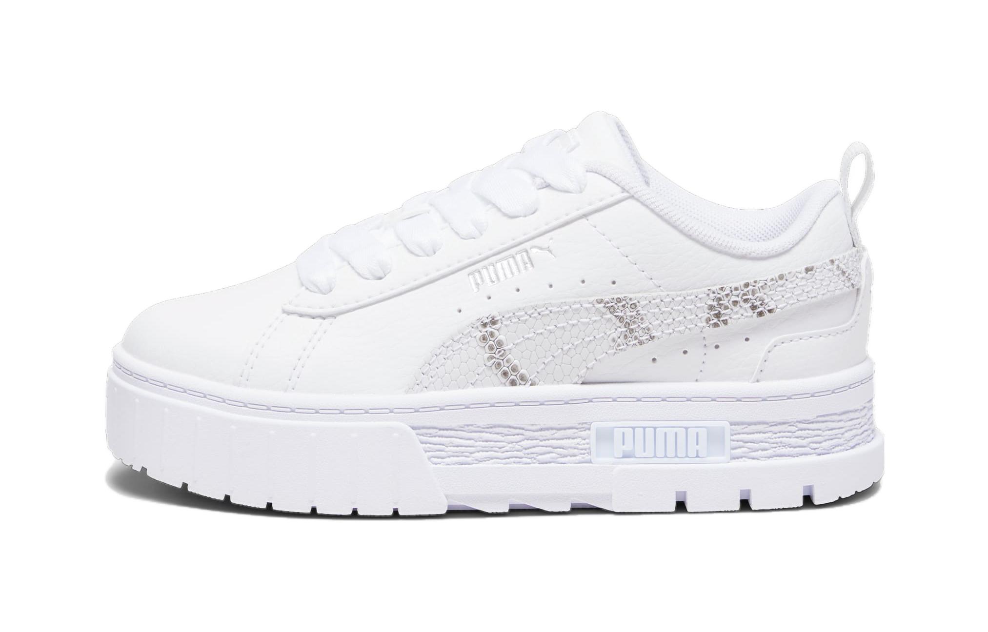 (Preschool) Puma Mayze 'White Low Top' 392918-01