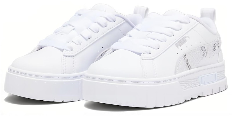 (Preschool) Puma Mayze 'White Low Top' 392918-01 Lookbook (Preschool) Puma Mayze 'White Low Top' 392918-01