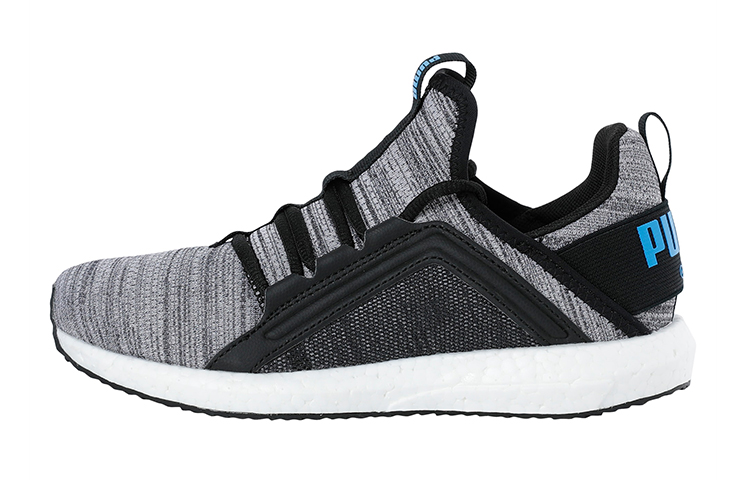 (Preschool) Puma Mega Energy Heather Knit 'Black Grey' 191244-04
