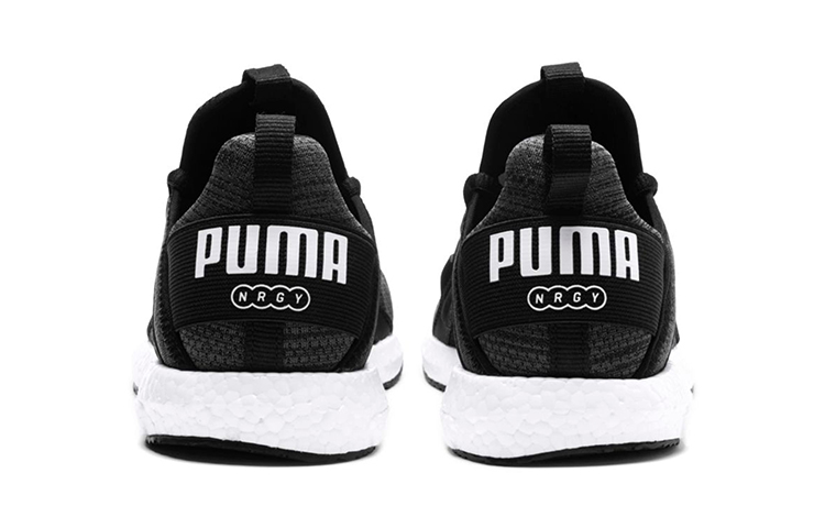 (PS) Puma Mega Y Heather Sports Running Shoes Black/White 圖 4