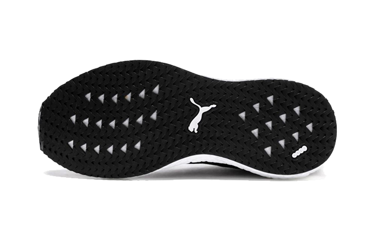 (PS) Puma Mega Y Heather Sports Running Shoes Black/White 圖 5