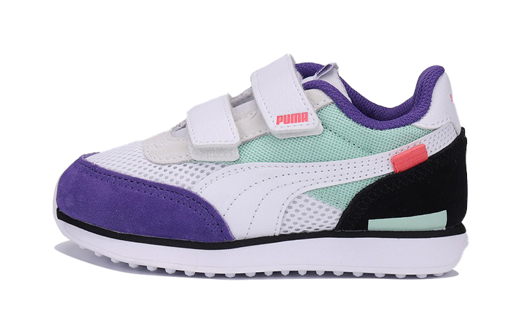 Buy 中童 Puma 白藍綠 網布透氣跑步鞋