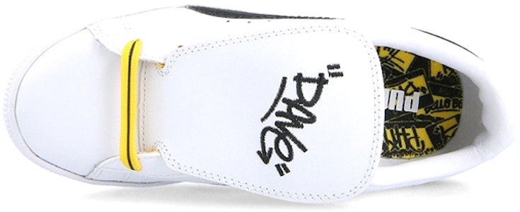 中童 PUMA Basket Tongue Ps 低筒 兒童板鞋 白黑 Lookbook 中童 PUMA Basket Tongue Ps 低筒 兒童板鞋 白黑