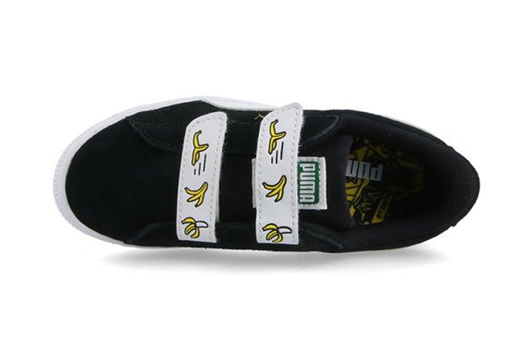 (PS) Puma Minions Suede V Ps Sneakers BlackWhite 'Black White' 圖 3