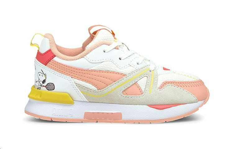 (PS) Puma Mirage Mox Running Shoes White/Pink/Yellow 圖 2
