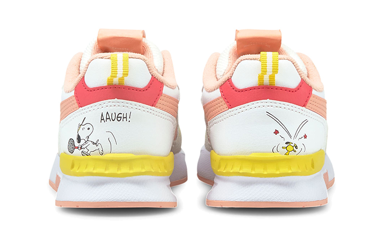 (PS) Puma Mirage Mox Running Shoes White/Pink/Yellow 圖 4