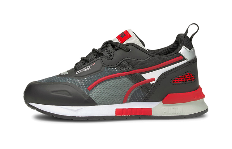 (Preschool) Puma Mirage Tech 'Black Red Grey' 381946-02