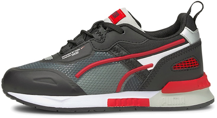 (Preschool) Puma Mirage Tech 'Black Red Grey' 381946-02 Buy (Preschool) Puma Mirage Tech 'Black Red Grey' 381946-02