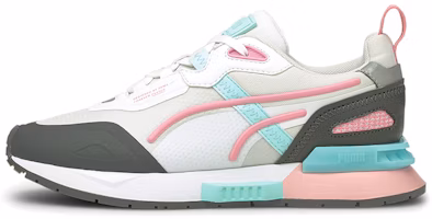 (Preschool) Puma Mirage Tech 'Grey Pink Green' 381945-08 (Preschool) Puma Mirage Tech 'Grey Pink Green' 381945-08