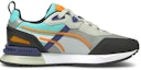 Order (Preschool) Puma Mirage Tech Sports Sneakers K Grey/Purple/Black 381945-03