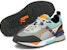 (Preschool) Puma Mirage Tech Sports Sneakers K Grey/Purple/Black 381945-03