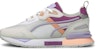 (JR) Kasut Lari Sukan Puma Mirage Tech Putih/Ungu/Merah Jambu 381945-04