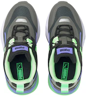Lookbook (PS) Puma Mirage Tech Baskets Running Gris/Vert/Bleu 381946-01