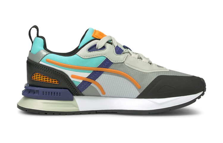 Order (PS) Puma Mirage Tech Baskets Sport Gris/Violet/Noir 381945-03