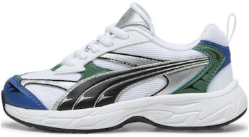 (Preschool) Puma Morphic Techie 'White Black Green' 396622-01 (Preschool) Puma Morphic Techie 'White Black Green' 396622-01