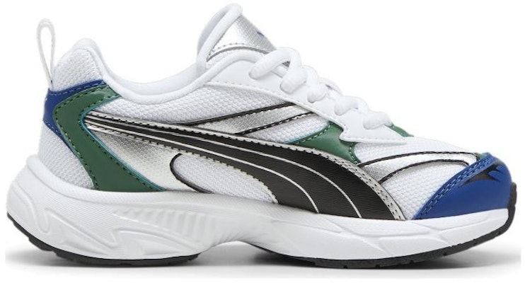 (Preschool) Puma Morphic Techie 'White Black Green' 396622-01 Order (Preschool) Puma Morphic Techie 'White Black Green' 396622-01