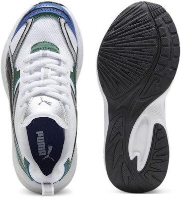 (Preschool) Puma Morphic Techie 'White Black Green' 396622-01 Sizing (Preschool) Puma Morphic Techie 'White Black Green' 396622-01