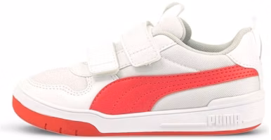 (Preschool) Puma Multiflex Mesh V 'White Paradise Pink' 380845-04 (Preschool) Puma Multiflex Mesh V 'White Paradise Pink' 380845-04
