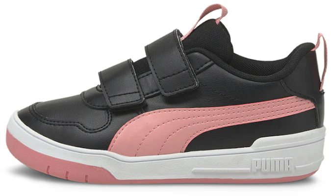中童 PUMA Multiflex SL V 魔術貼 休閒 輕便耐磨 低幫 兒童板鞋 黑粉 Buy 中童 PUMA Multiflex SL V 魔術貼 休閒 輕便耐磨 低幫 兒童板鞋 黑粉