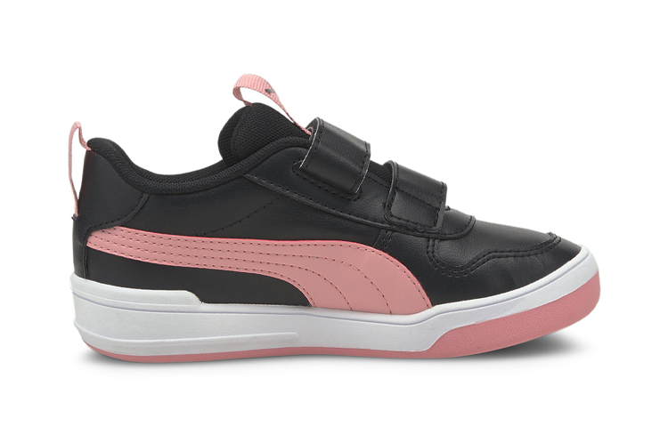 Order 中童 PUMA Multiflex SL V 魔術貼 休閒 輕便耐磨 低幫 兒童板鞋 黑粉