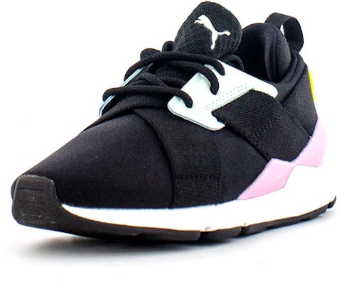 (PS) Sepatu Lari Wanita Puma Muse Ps Hitam/Pink/Putih 367646-06 Lookbook (PS) Sepatu Lari Wanita Puma Muse Ps Hitam/Pink/Putih 367646-06